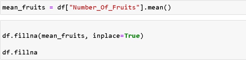 dropping values with dropna